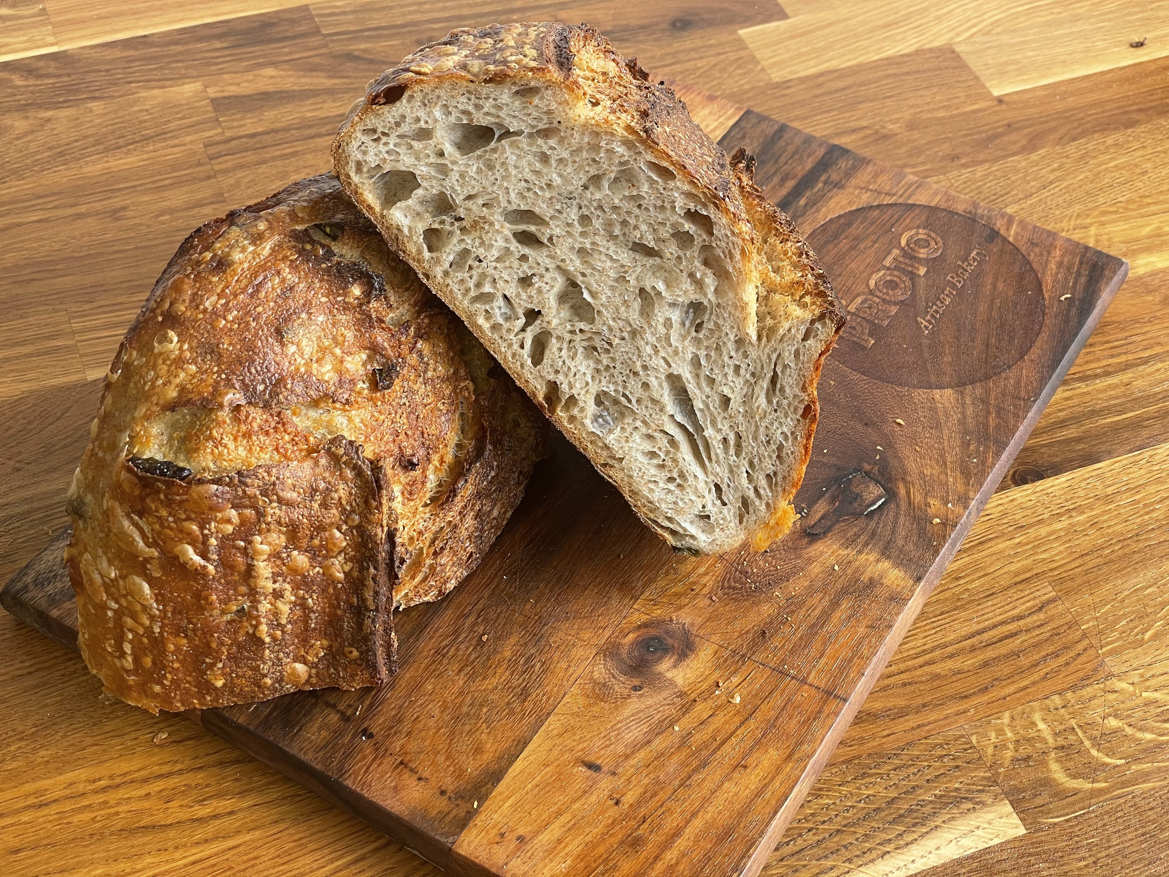 Jalapeño & Cheddar Sourdough Loaf